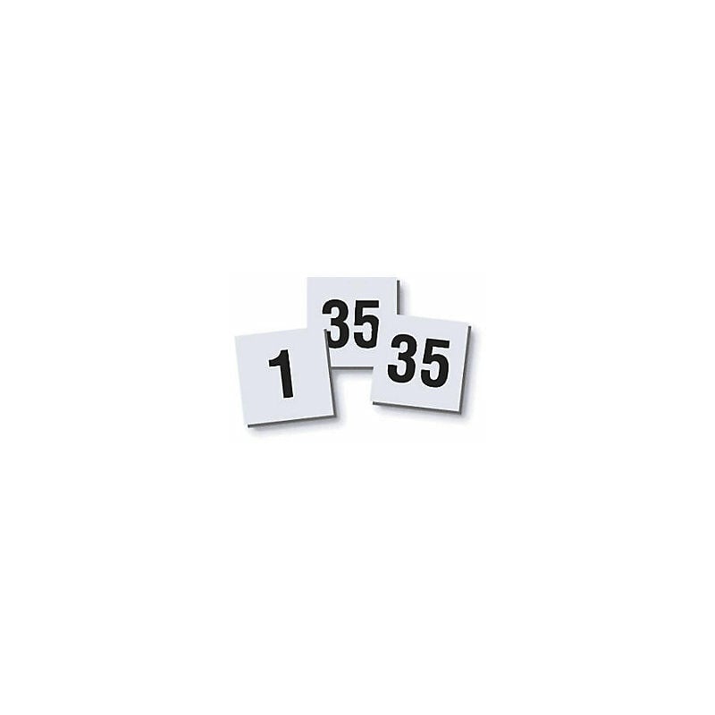 foto del prodotto set di calamite con numero 10 x 10 mm conf da 2 magnetoplan