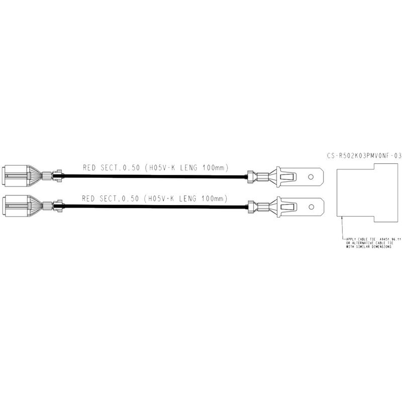 foto del prodotto set di cavi per pompa di scarico originale lavatrice ariston hotpoint hotpoint 3177128015250795950