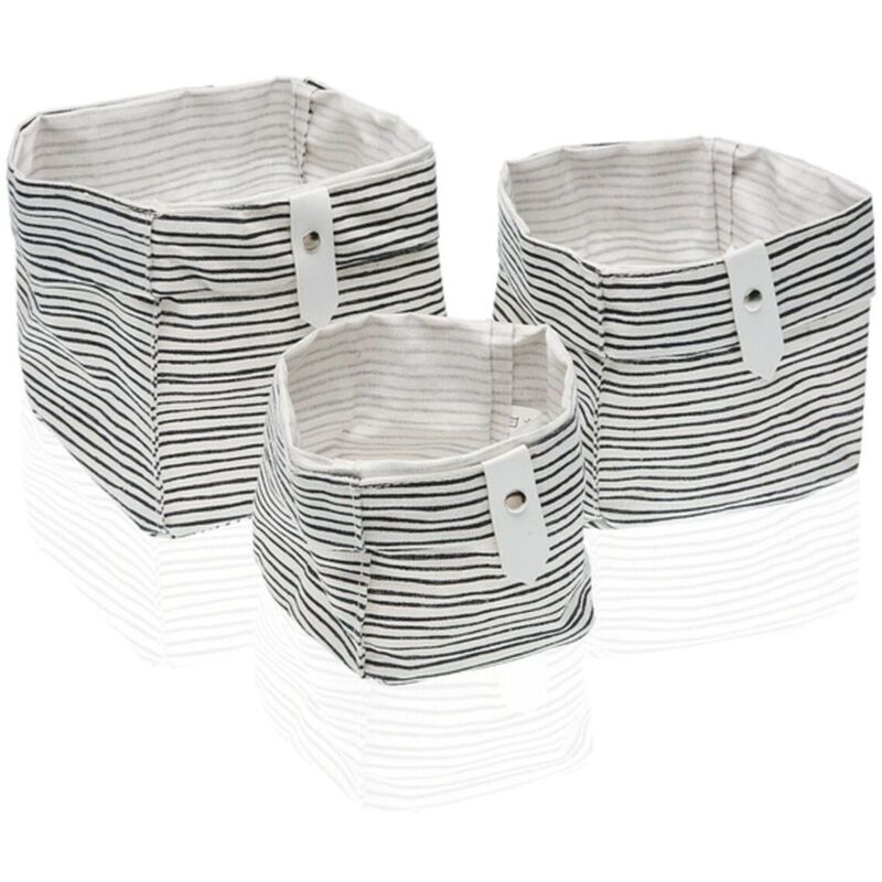 foto del prodotto set di cestini versa 10 x 10 x 10 cm 14 x 14 x 14 cm 12 x 12 x 12 cm
