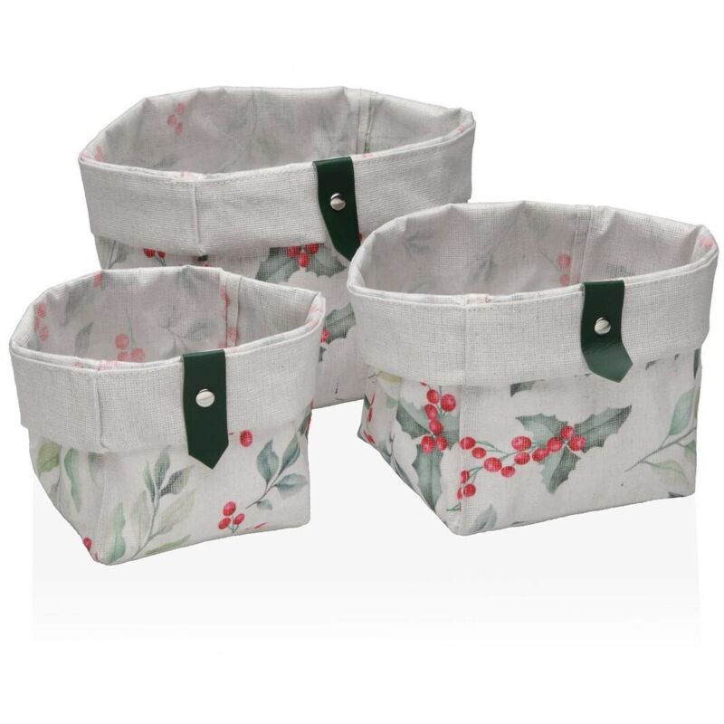 foto del prodotto set di cestini versa acebo 14 x 14 x 14 cm