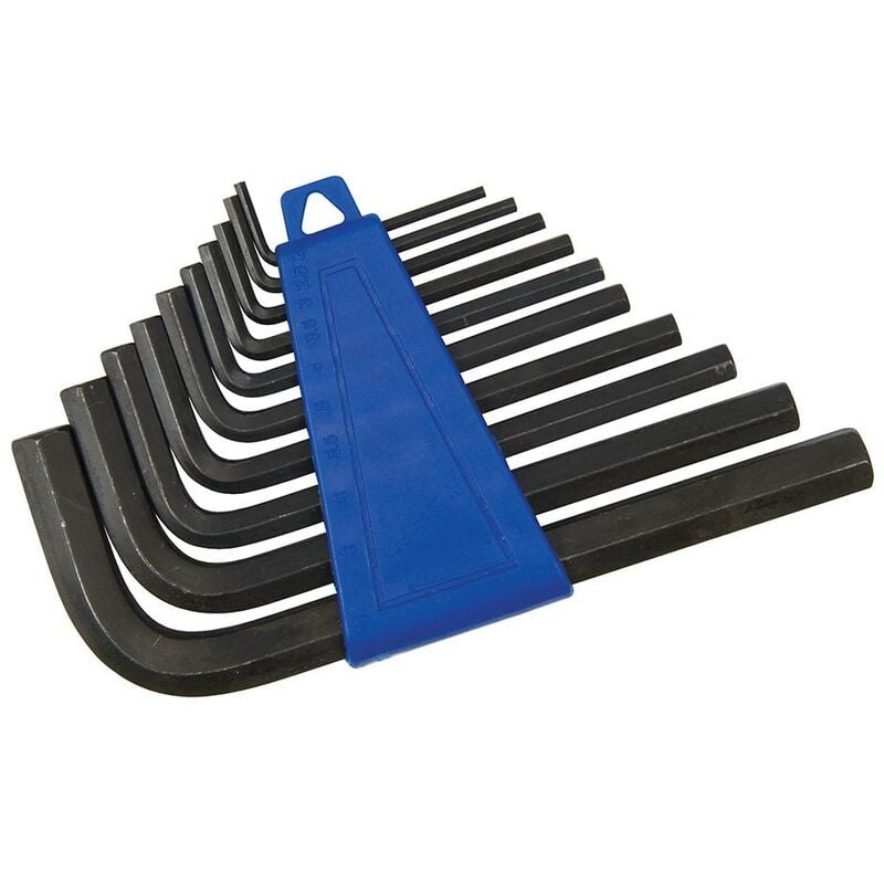 foto del prodotto set di chiave esagonale metriche a 10pz 2 10 mm silverline