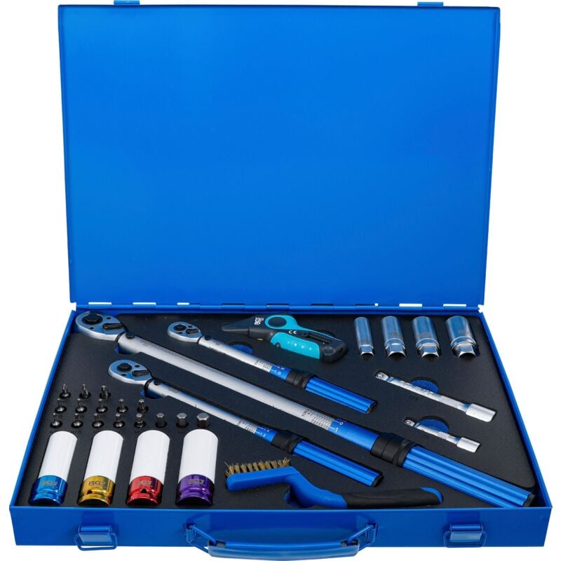 foto del prodotto set di chiavi dinamometriche 6,3 mm 1 4 , 10 mm 3 8 , 12,5 mm 1 2 31 pz.