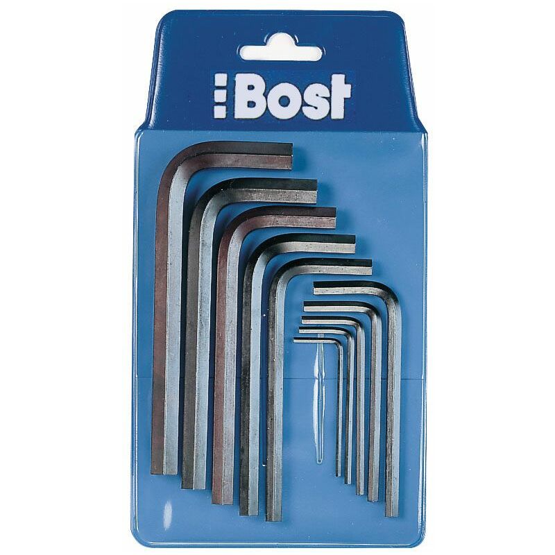 foto del prodotto set di chiavi esagonali bost in kit 1,5 2 2,5 3 4 5 6 mm 866650
