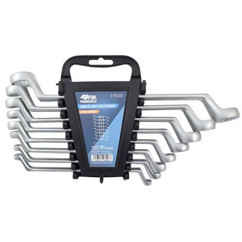 foto del prodotto set di chiavi ferrestock acciaio 8 pcs 6-22mm