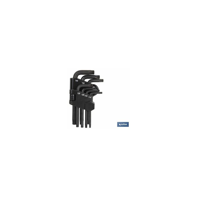 foto del prodotto set di chiavi torx 7 unit 10 40 