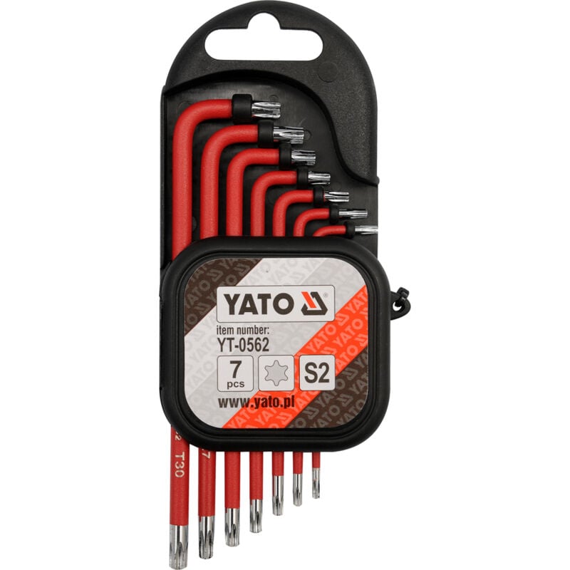 foto del prodotto set di chiavi torx da 7 pezzi yt 0562