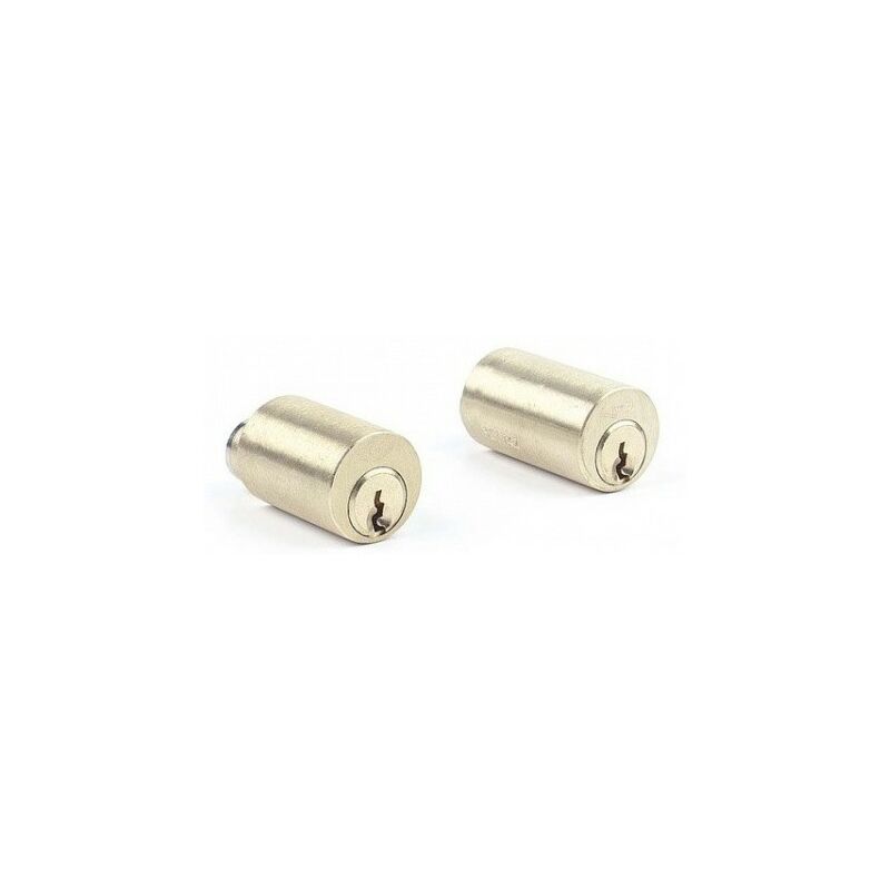 foto del prodotto set di cilindri per serratura vega jpm ottone lucido 50mm 833750 01 0a