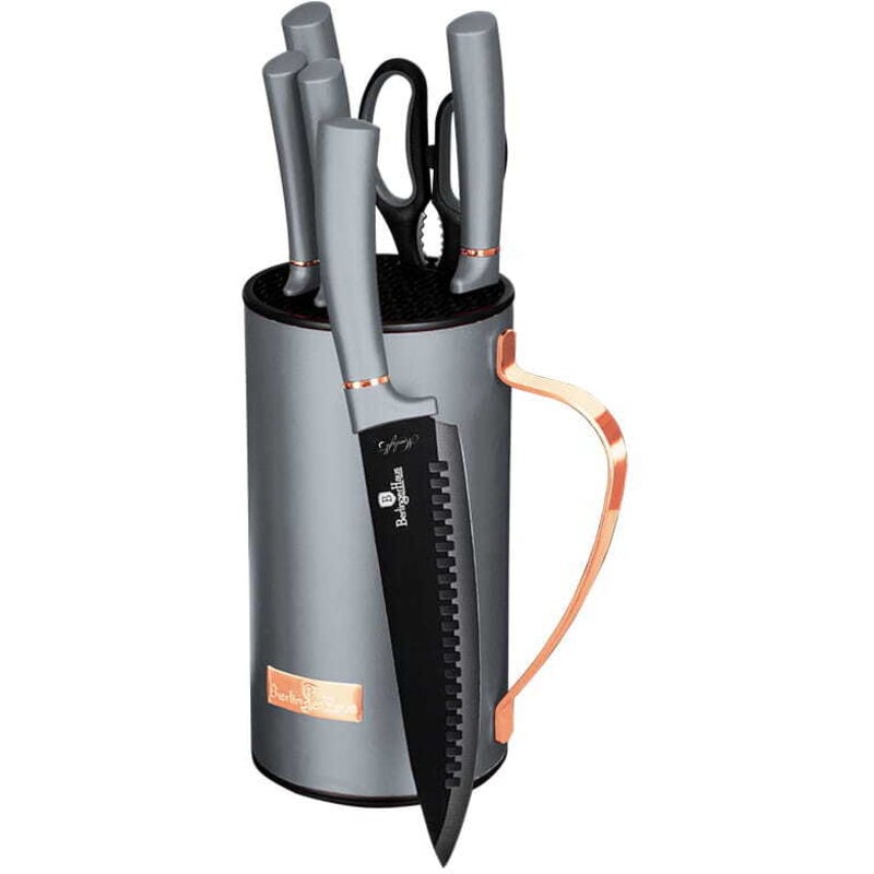 foto del prodotto set di coltelli berlinger haus bh 2579 con supporto