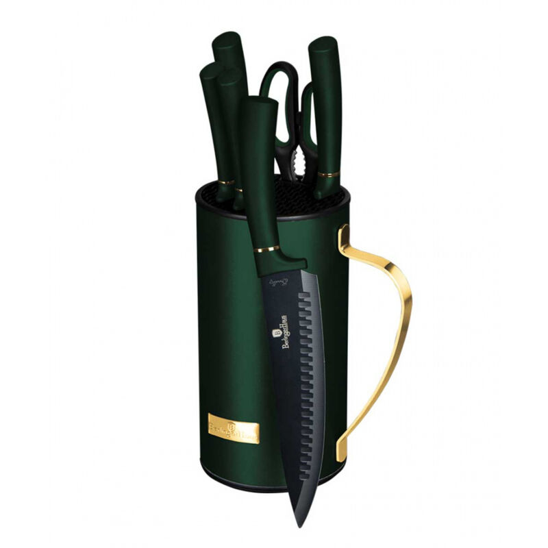 foto del prodotto set di coltelli berlinger haus bh 2580 con supporto