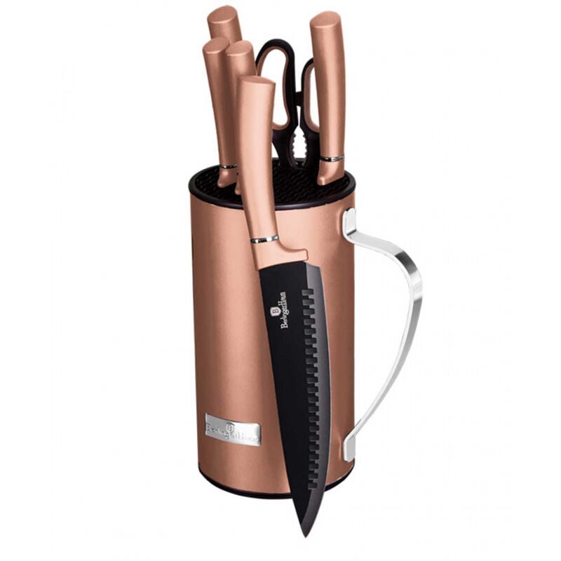 foto del prodotto set di coltelli berlinger haus bh 2583 con supporto