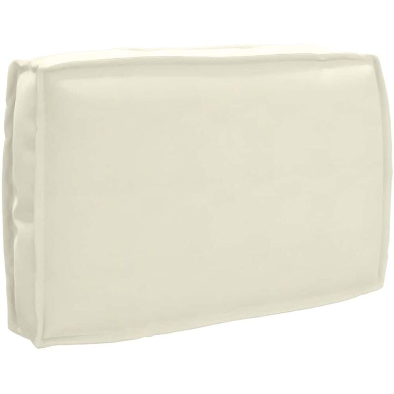 foto del prodotto set di cuscini per pallet 2 pezzi cream in tessuto oxford vidaxl