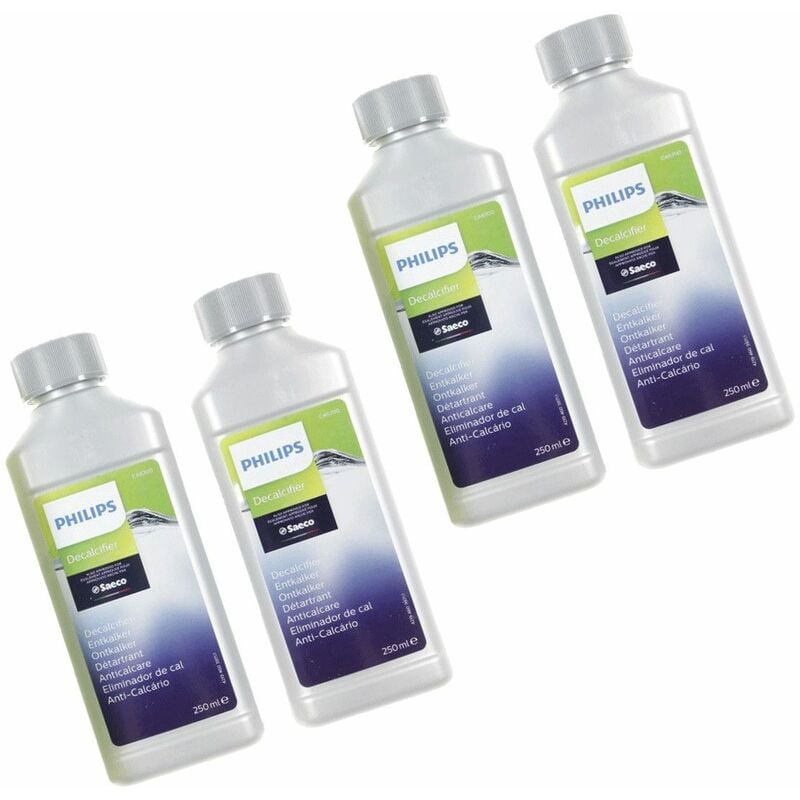 foto del prodotto set di decalcificanti originali 4x 250ml macchina da caff , caffettiera saeco 4366689