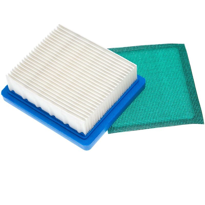 foto del prodotto set di filtri 1x pre-filtro, 1x filtro dell'aria compatibile con tecumseh vlv55, vlv60, vlv65, vlv66, vlvxl55, vlxl50 motore - vhbw