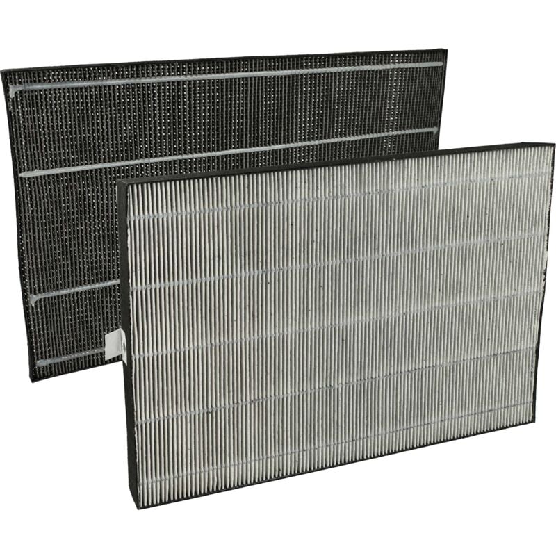 foto del prodotto set di filtri 2 pezzi h13 sostituisce sharp fz-a51dfr per purificatore d'aria purificatore d'aria - filtro ai carboni attivi, filtro hepa - vhbw