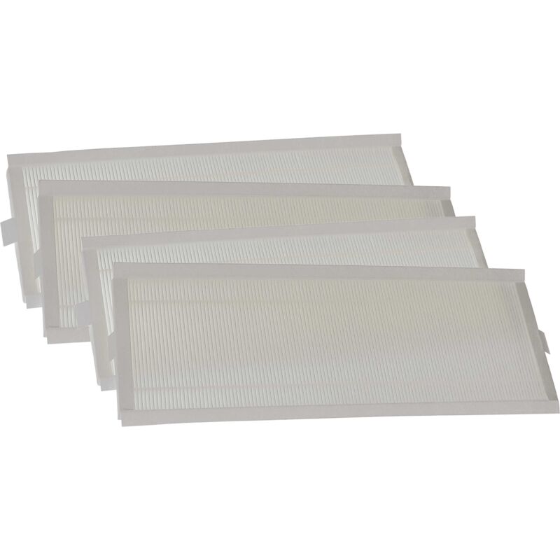 foto del prodotto set di filtri compatibile con aerisnext 600, 350, 450 sistema di ventilazione filtri g4 f7 4 pzz. , 50 x 16 x 4 cm, bianco vhbw