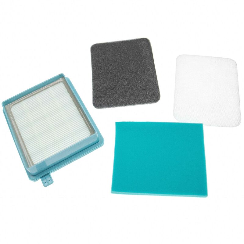 immagine 0 del prodotto set di filtri compatibile con philips powerpro compact fc8471 01, fc8472 aspirapolvere 4x filtro vhbw