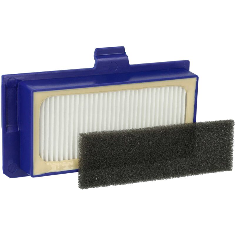 foto del prodotto set di filtri compatibile con rowenta smart force extreme aspiratore 2x filtro di ricambio filtro hepa, filtro in spugna vhbw