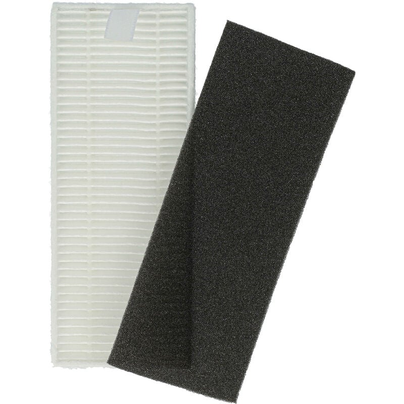 foto del prodotto set di filtri compatibile con rowenta x plorer serie 45 rr8227 aspiratore 2x filtro di ricambio filtro, filtro in spugna vhbw