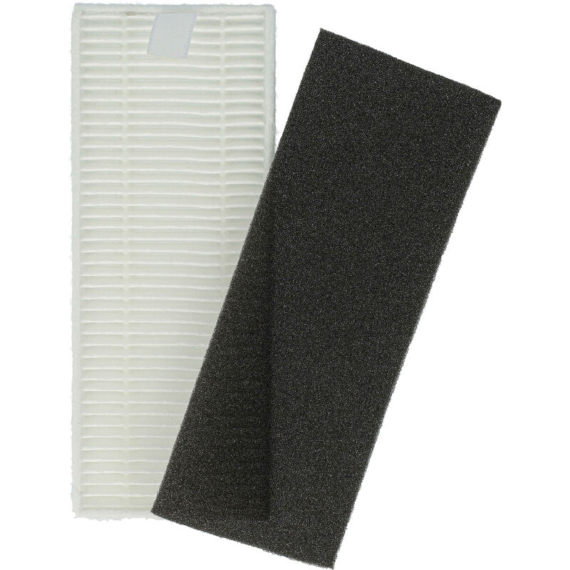 foto del prodotto set di filtri compatibile con rowenta x plorer serie 50 rr7387wh aspiratore 2x filtro di ricambio filtro, filtro in spugna vhbw