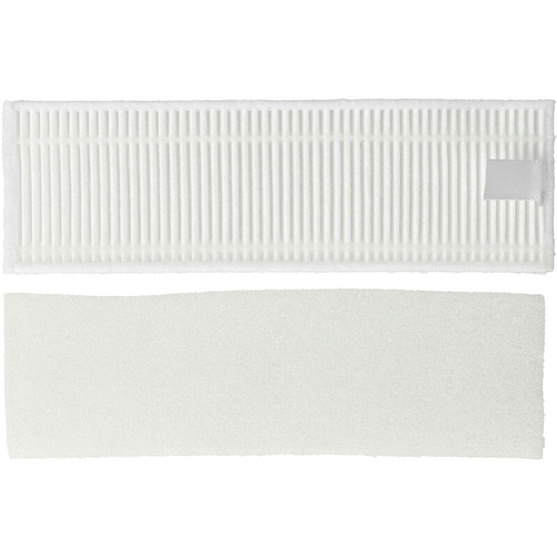 foto del prodotto set di filtri compatibile con xiaomi mijia g1 robot aspirapolvere 2x filtro di ricambio filtro hepa, filtro in spugna vhbw