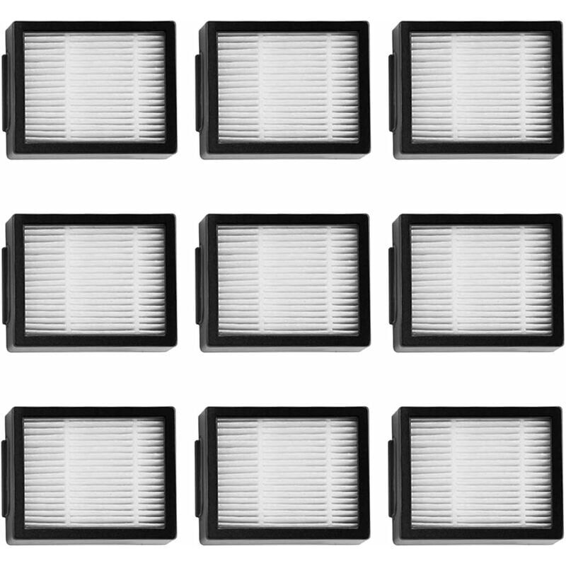 foto del prodotto set di filtri per roomba e5 i7 filtro di ricambio irobot roomba e5 e6 i7 i7 plus ricambio per 9 filtri hepa set di filtri per roomba e5 i7 filtro di