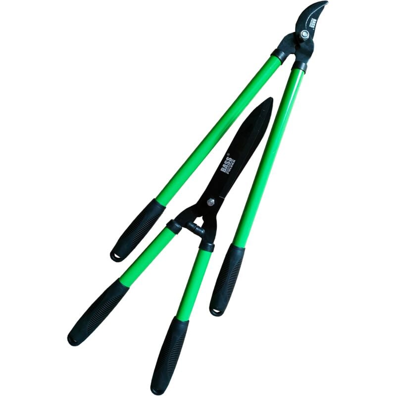 foto del prodotto set di forbici da potatura e tagliasiepi