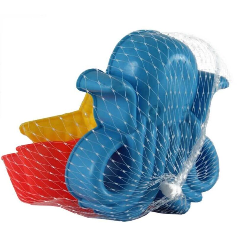 foto del prodotto set di formine da spiaggia gioco per bambini in plastica colorata