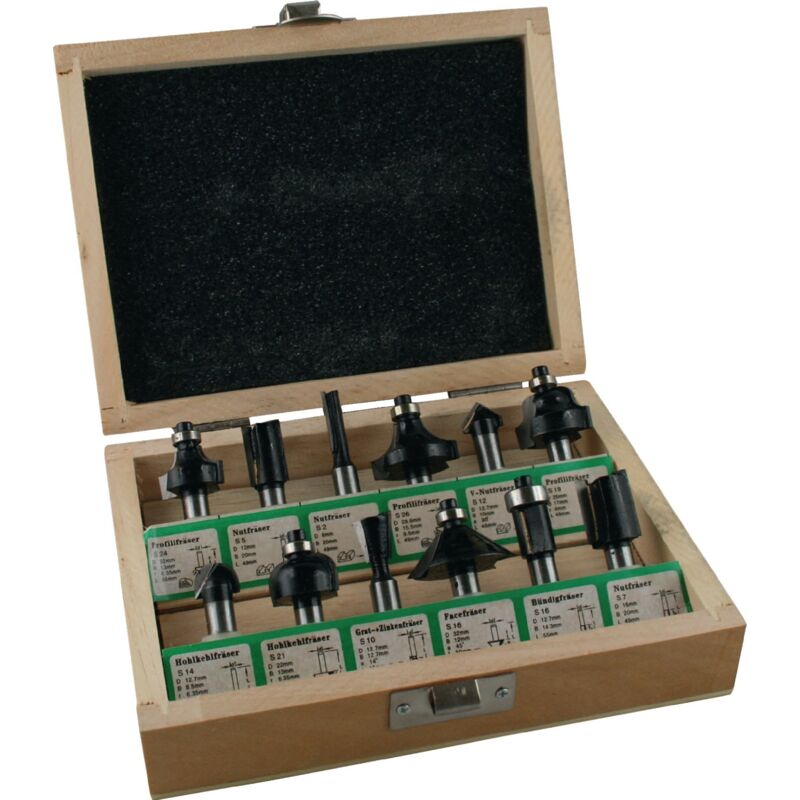 foto del prodotto set di fresatura 973ct12a05 gambo hm d.8mm 12 pz.