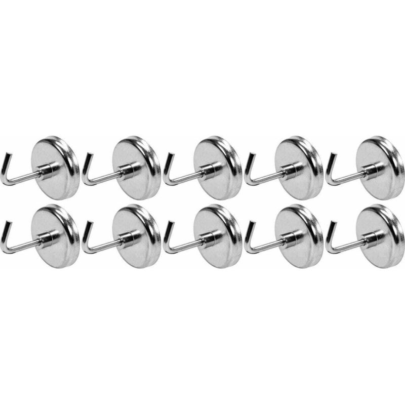 foto del prodotto set di ganci magnetici yato 10 pz.