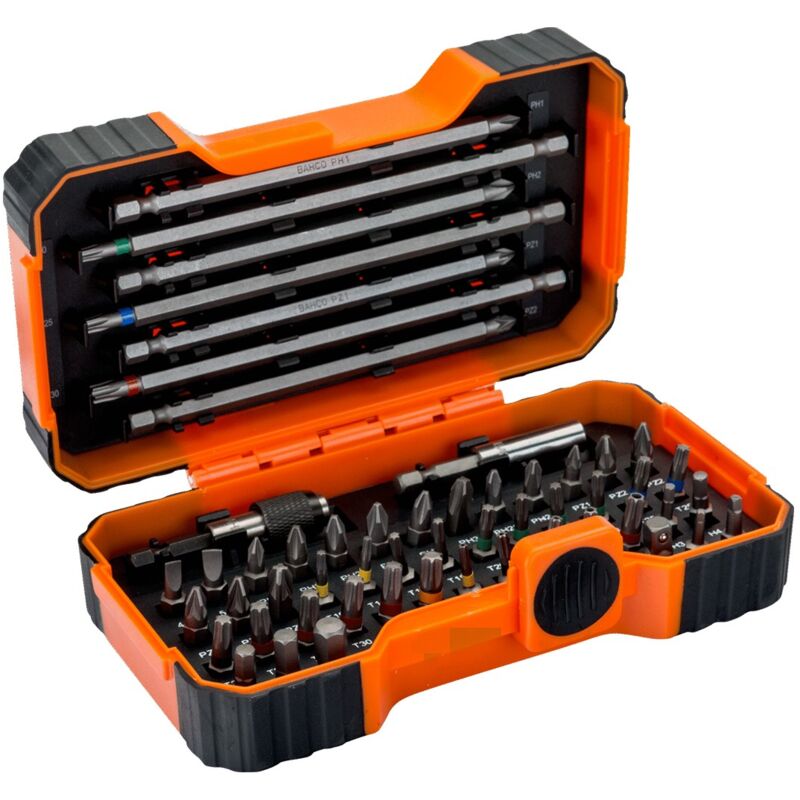 immagine 0 del prodotto set di inserti per avvitare 1 4 bahco 59 s54bc 54 pezzi 