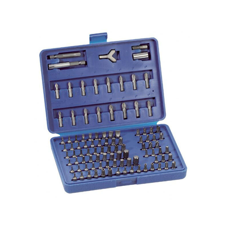 foto del prodotto set di inserti per giraviti fervi 0640 da 100pz attacco 1 4 