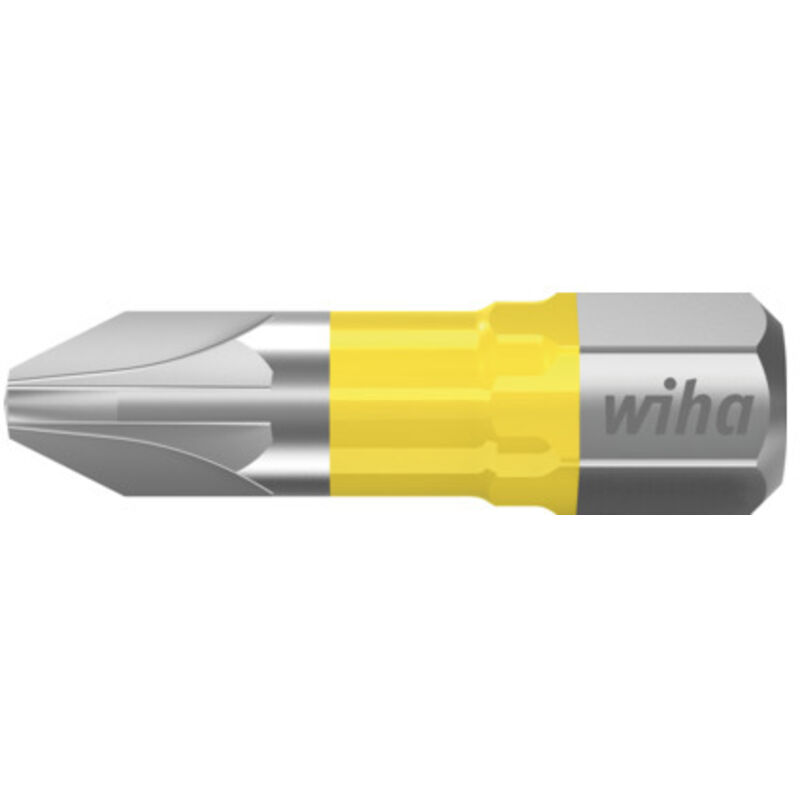 foto del prodotto set di inserti y 25 mm pozidriv pz1 , 5 pz., 1 4 c6,3 in custodia 41588 wiha
