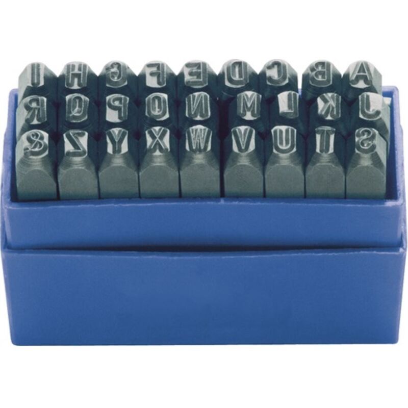 foto del prodotto set di lettere 329 27 pezzi, lettere maiuscole a-z, lettere h.3mm in ku.-box
