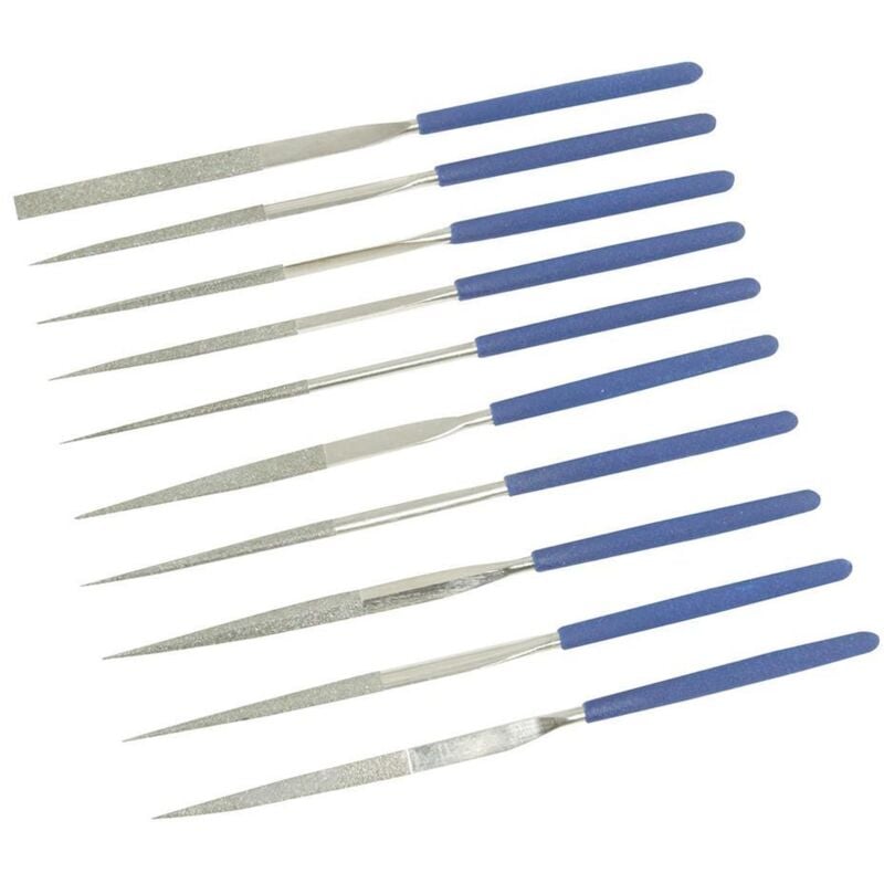 foto del prodotto set di lime ad ago diamantate 10 p.zi 10 p.zi