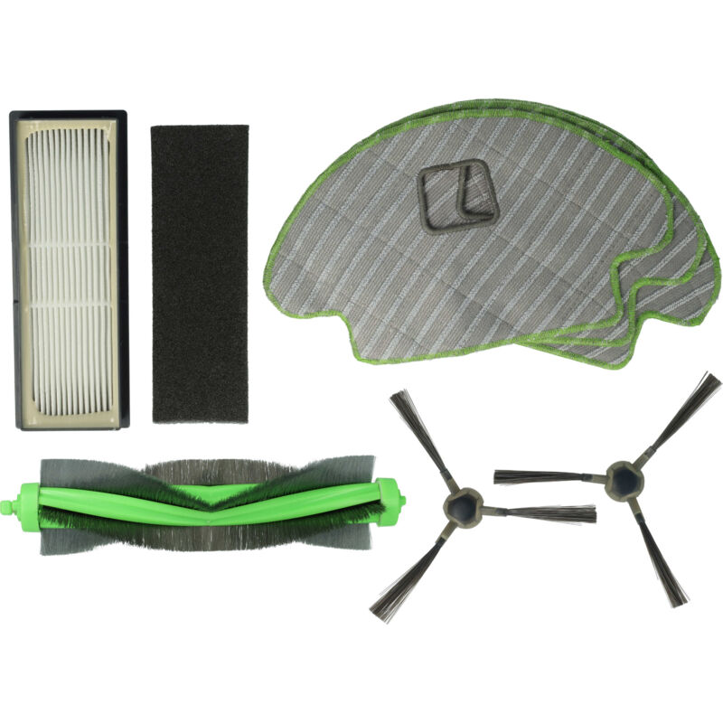 foto del prodotto set di manutenzione da 8 pezzi compatibile con irobot roomba combo robot aspiratore vhbw