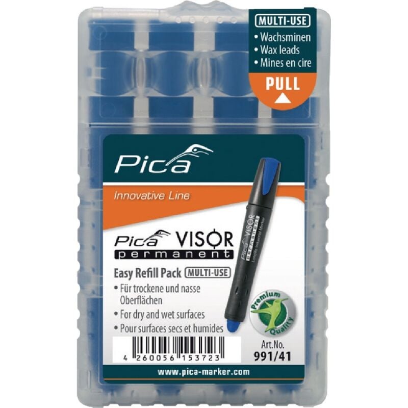 foto del prodotto set di mine con visore permanente 4x blu impermeabile 4 mine set