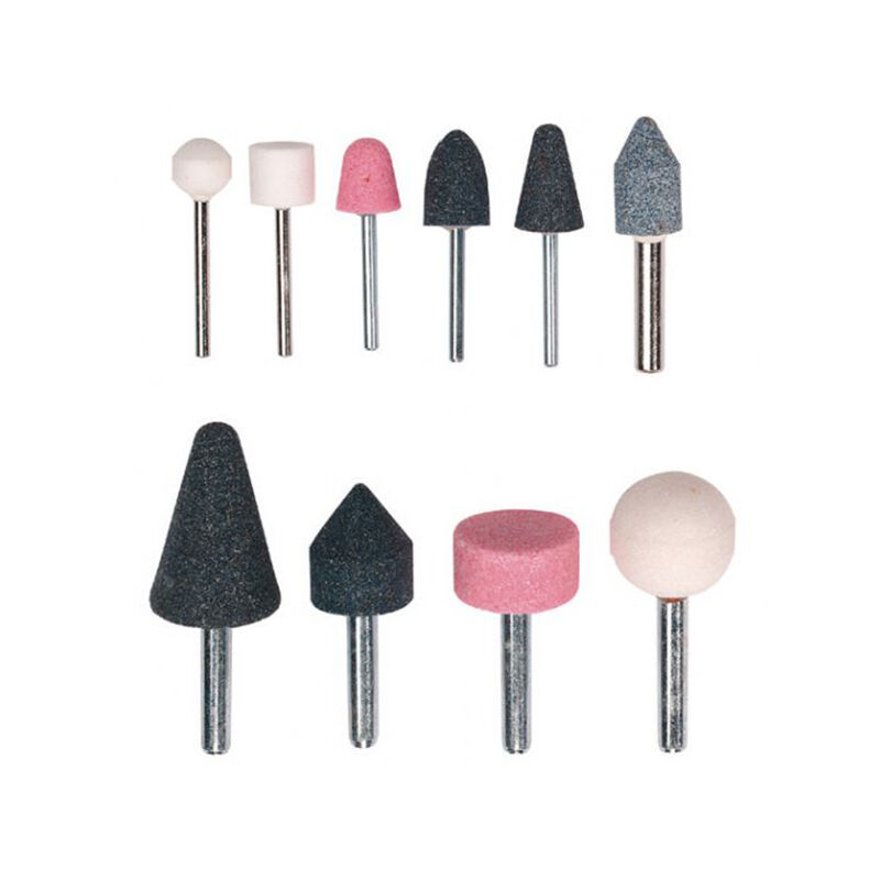 foto del prodotto set di mole abrasive fervi 0163 per microsmerigliatrice