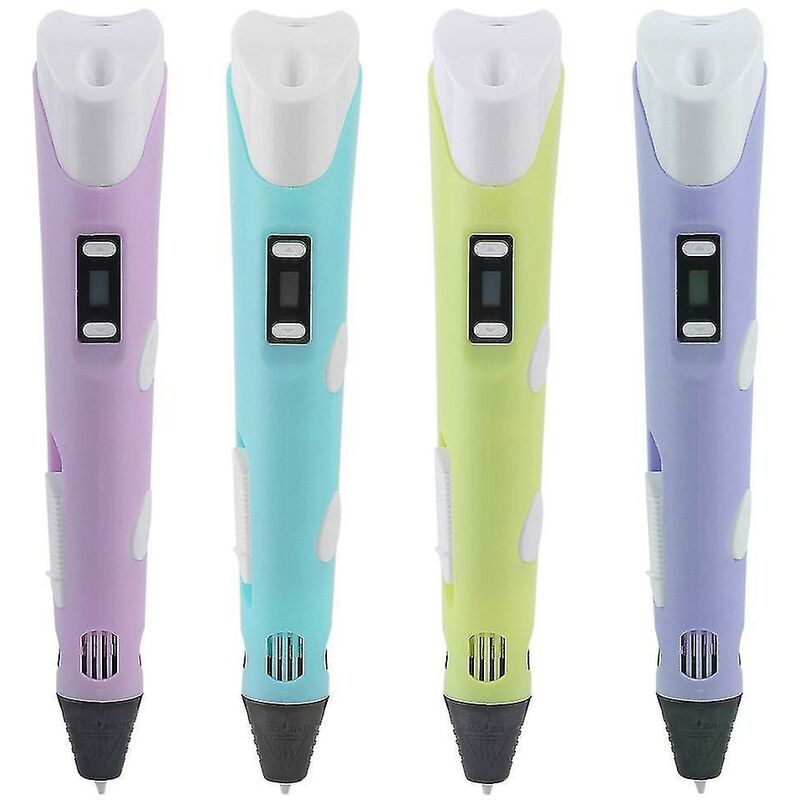 foto del prodotto set di penne per stampanti 3d magiche strumento per modellare penne da disegno 3d con potente filamento