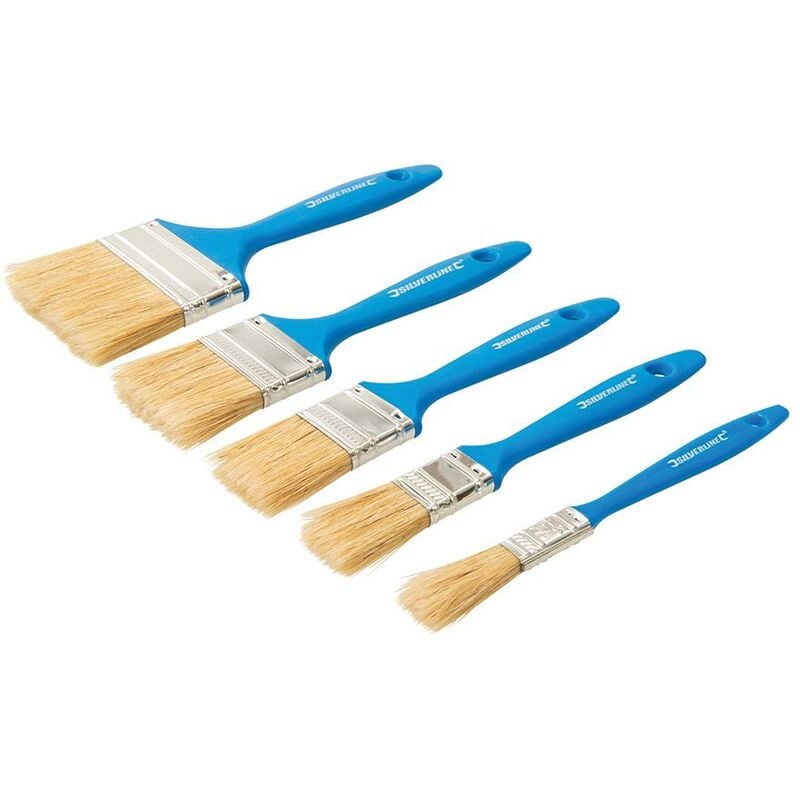 foto del prodotto set di pennelli monouso, 5 p.zi 5 p.zi