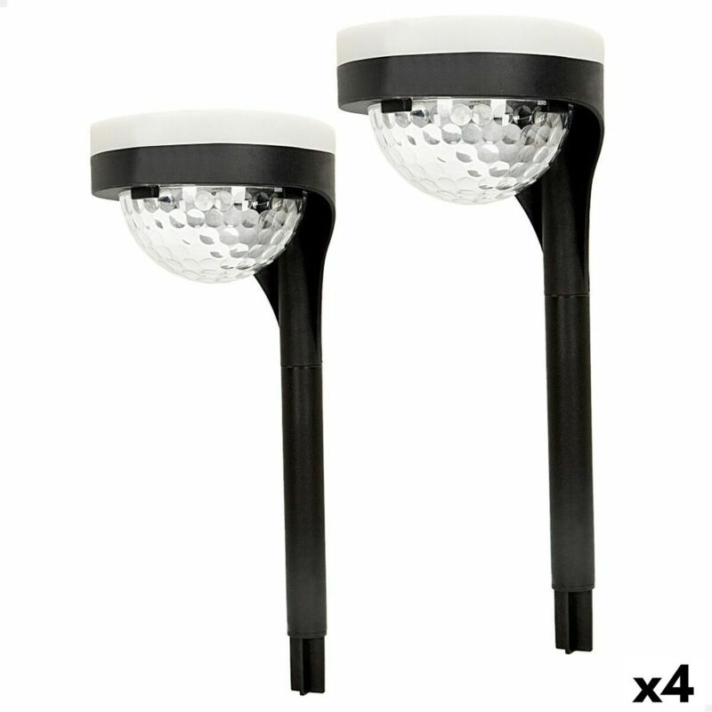foto del prodotto set di picchetti solari da giardino aktive 2 pezzi polipropilene 11 x 49 x 12 cm 4 unit 