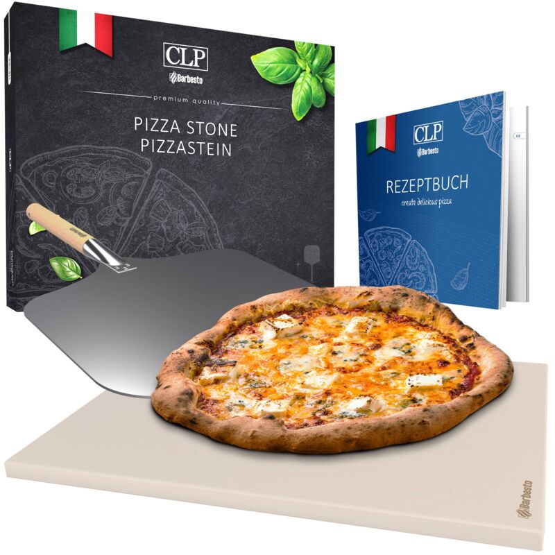 foto del prodotto set di pietre per pizza pietra per pizza pelapizza
