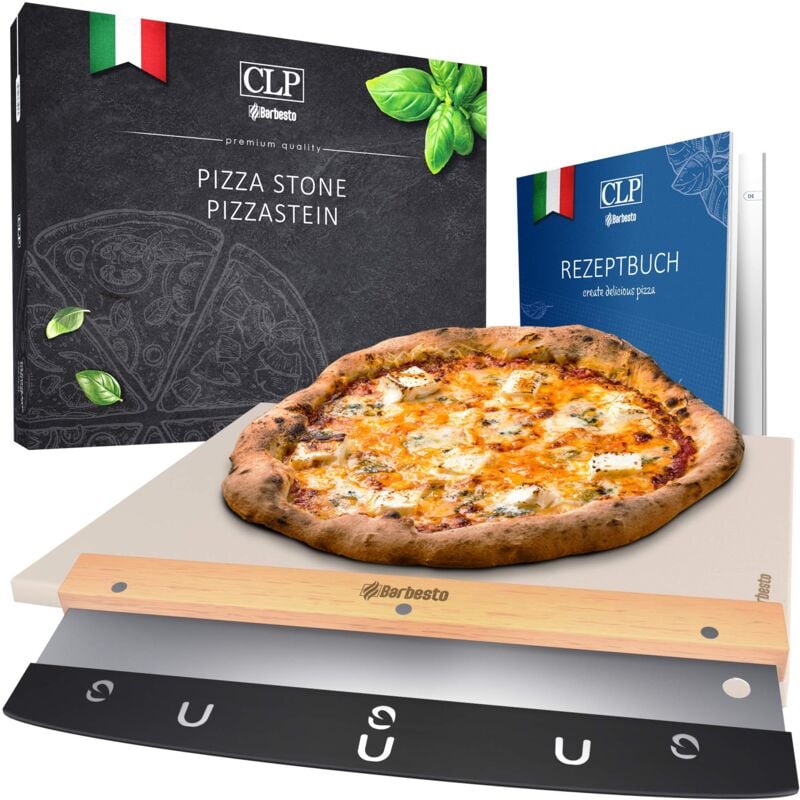 foto del prodotto set di pietre per pizza pietra per pizza taglia pizza