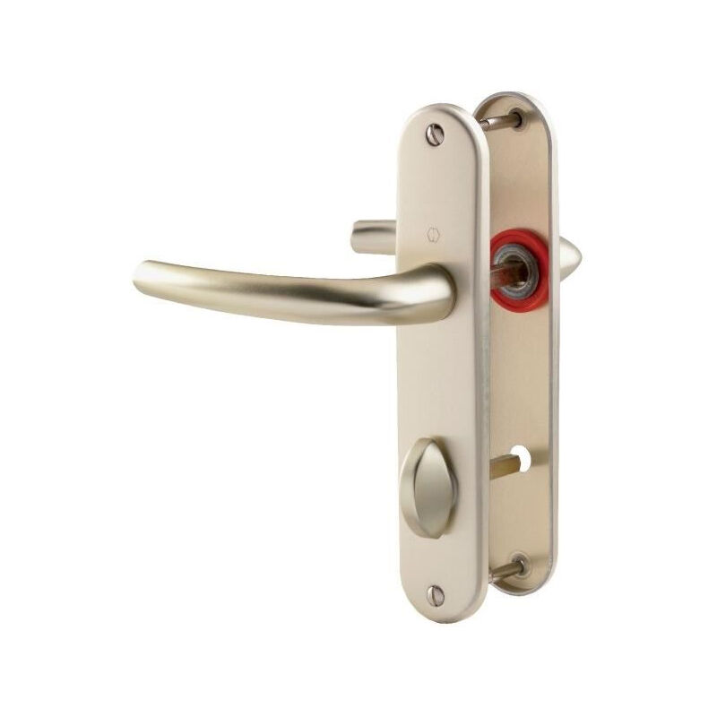 foto del prodotto set di porte san diego 1191 347 hoppe alu champagne f2 bocca di canna in disuso 3230397