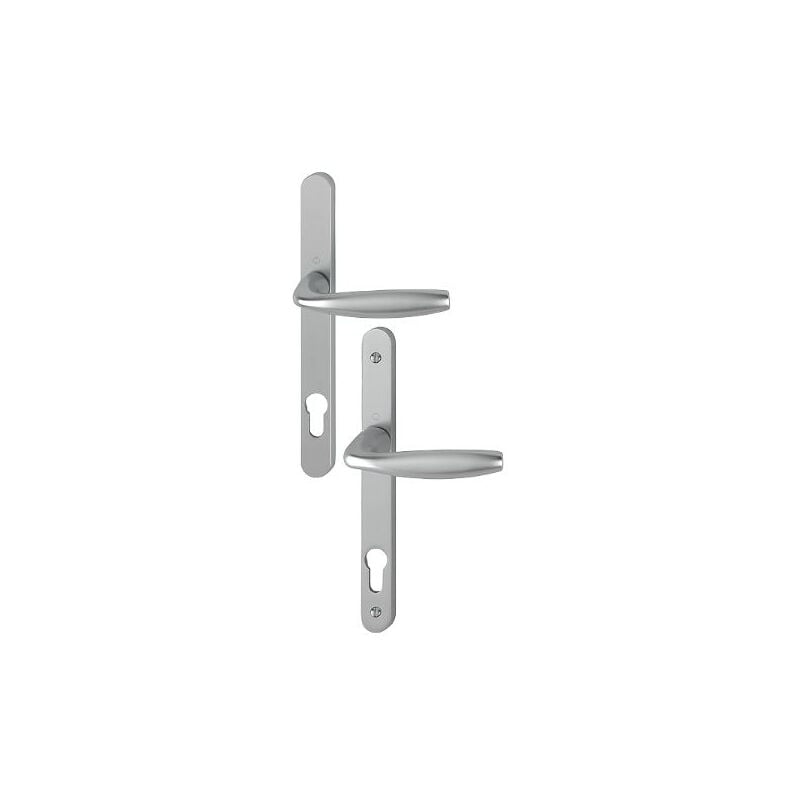 foto del prodotto set di porte su piastra stretta new york 1810rh 300lmsgl 1810 hoppe acciaio inox pz92 3398270