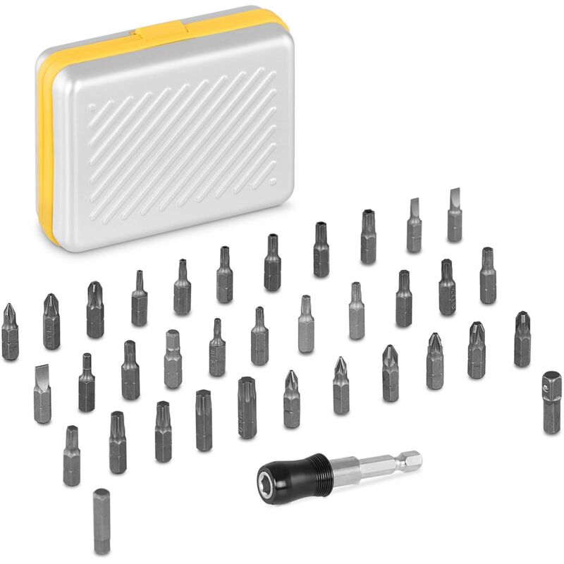 foto del prodotto set di punte 34 pezzi punte cacciavite set bit inserti multiuso