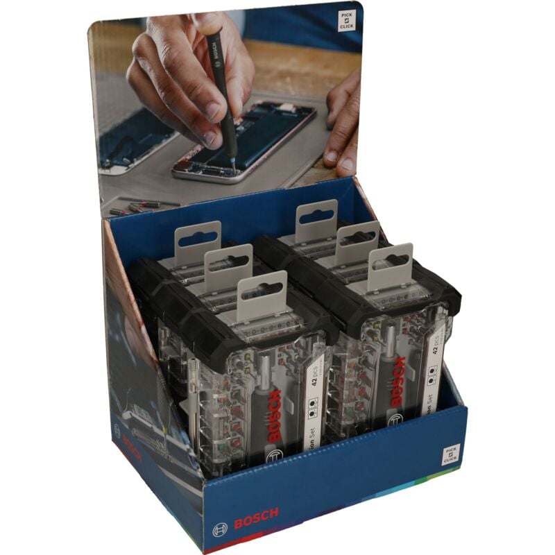 foto del prodotto set di punte di precisione e standard bosch 42 pz.