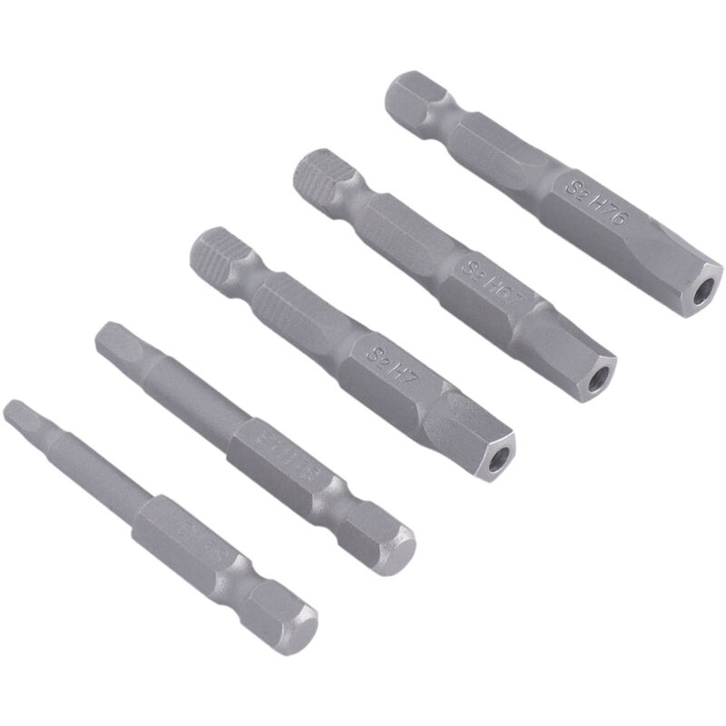 foto del prodotto set di punte pentagonali magnetiche da 5 pezzi, set di punte da trapano, cacciavite a testa durevole per eosnow