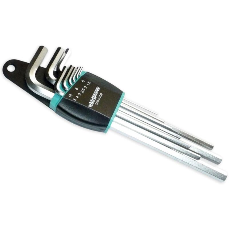 foto del prodotto set di rondelle a mano metriche da 1,5 a 10 mm btr allen a 6 pin 9 pz