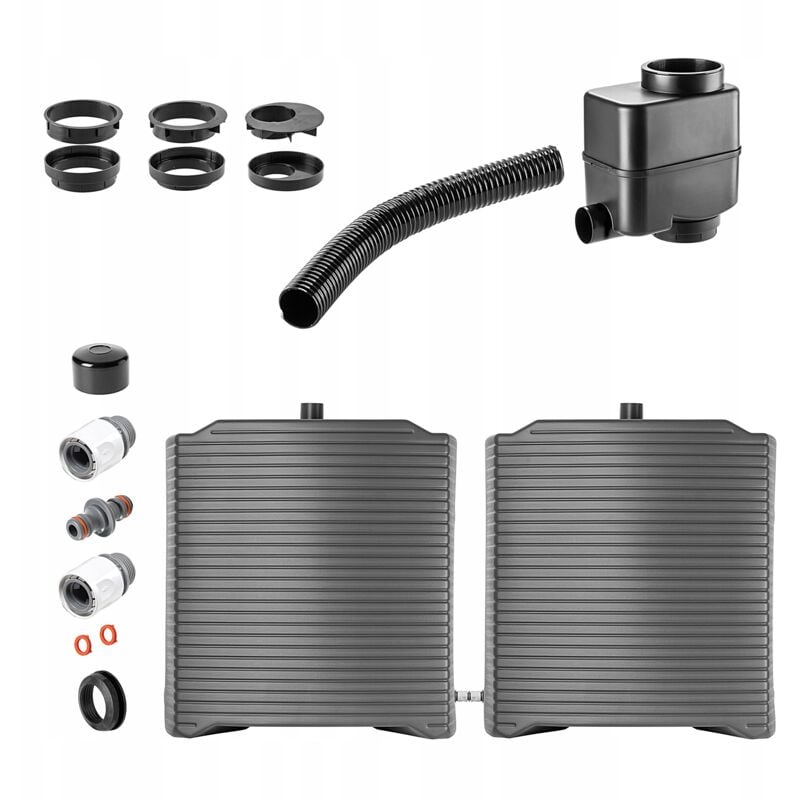 foto del prodotto set di rubinetti kadax per contenitore modulare da 250 litri per serbatoio dell acqua piovana