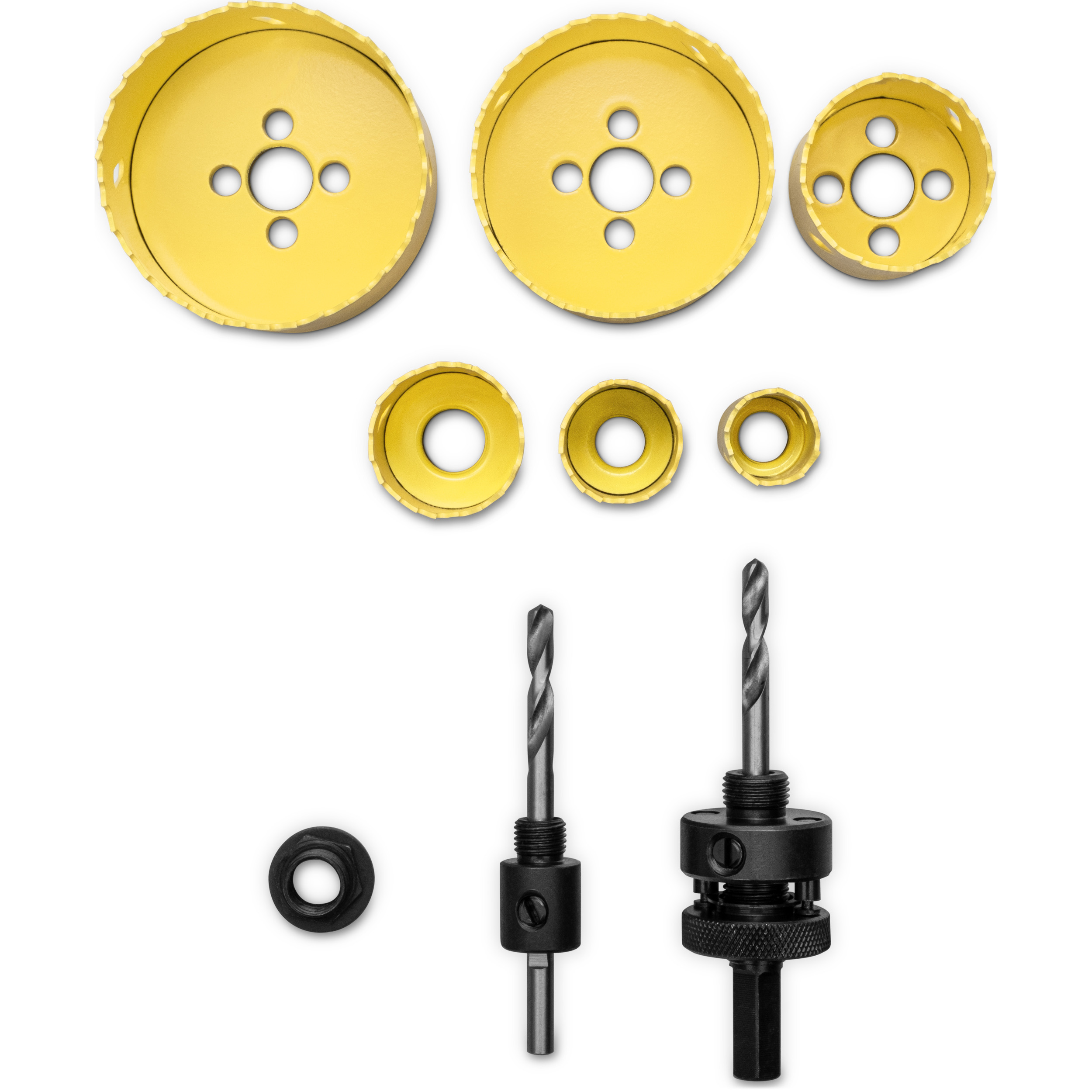 foto del prodotto set di seghe a tazza in hss bi-metallo